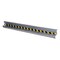 Vestil 8' Straight Guard Rail, Galvanized GR-H2R-BO-8-HDG - alternate 2